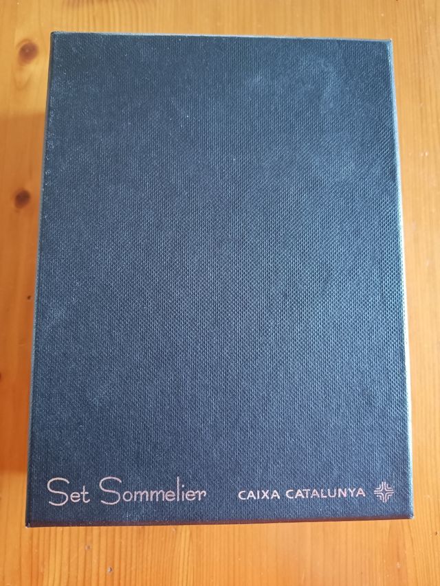 Set sommelier. 4 piezas. Caixa Catalunya