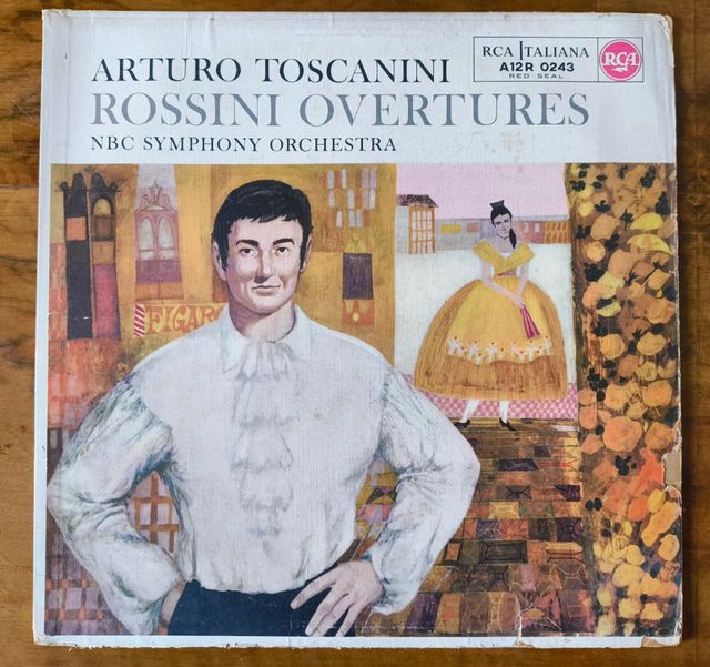 Arturo Toscanini - Rossini Overtures LP 33 giri