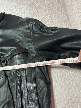 Cazadora piel hombre