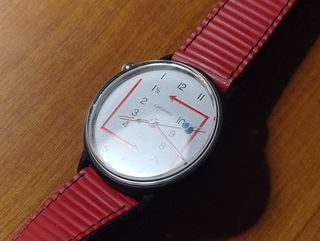 Beuchat Orologio antiorario envers vintage