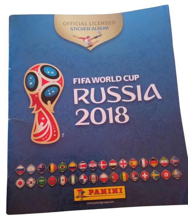 Álbum Cromos Fifa world cup Russia 2018