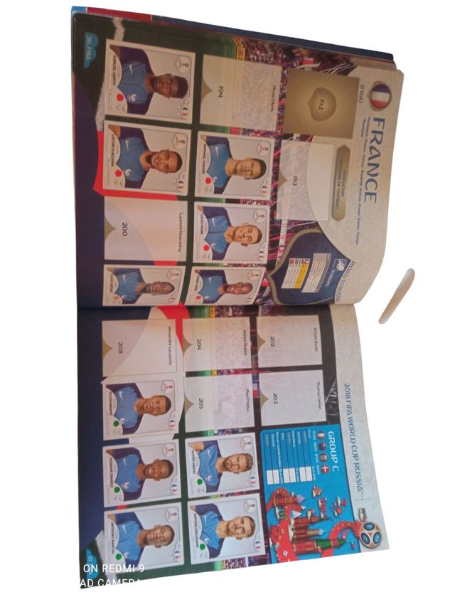 Álbum Cromos Fifa world cup Russia 2018