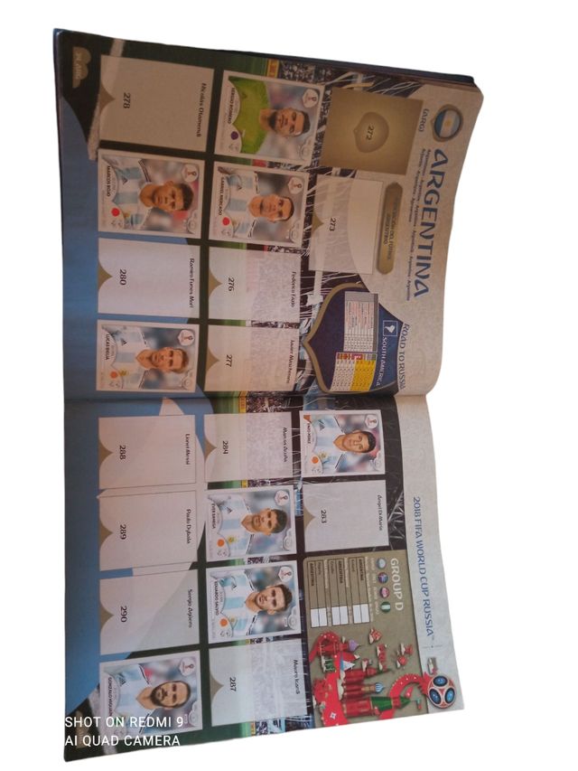 Álbum Cromos Fifa world cup Russia 2018