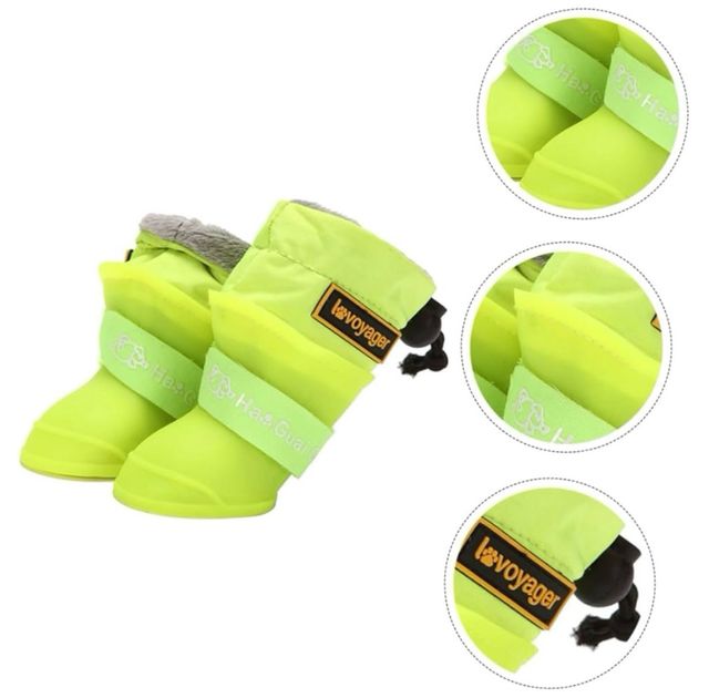 Scarpe antipioggia per cane