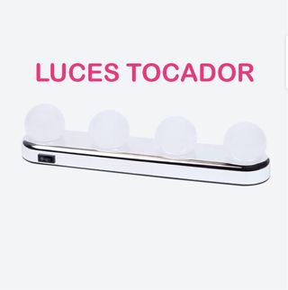 Luces Tocador espejo led 4 luces