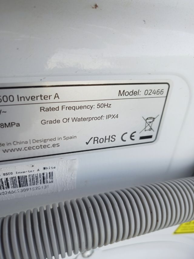 Puerta lavadora Cecotec 02466