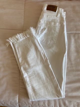 Pantalon Brownie blanco t.34