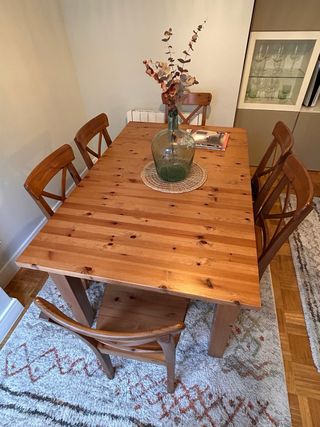 Mesa de comedor extensible