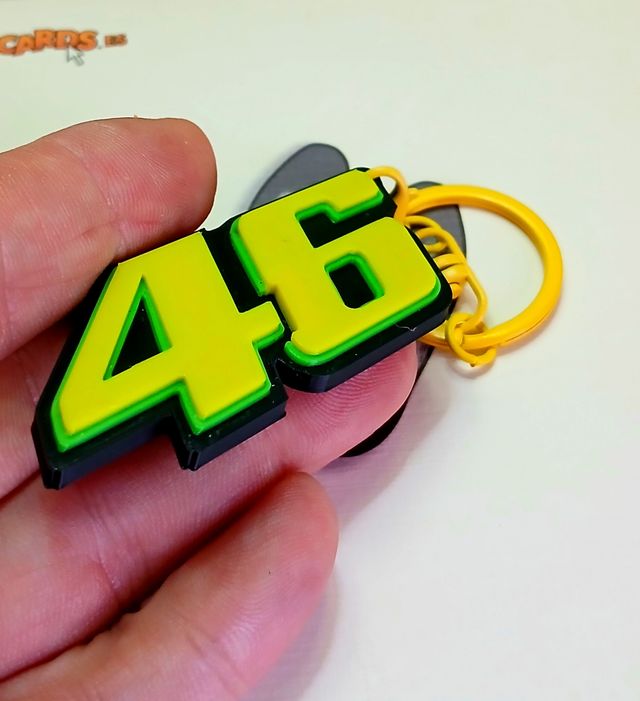 LLAVERO COLECCIÓN LOGO 46 "ROSSI" GP 