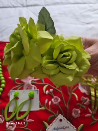 Traje,mantoncillo, complementos flamenca