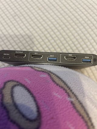 Conmutador usb 2 en 1