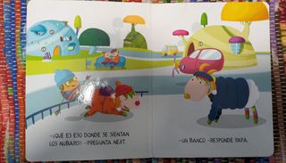 Cinco libros infantiles de tapa dura