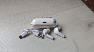 Auriculares Bluetooth TWS Blancos