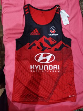 Camiseta tirantes crusaders rugby