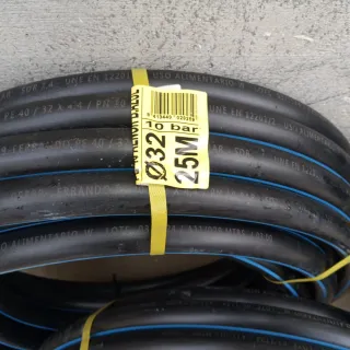 Tubería polietileno 32mmX 4.4. 25 metros