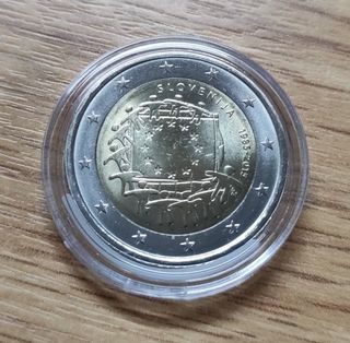 2 euros Eslovènia 2015