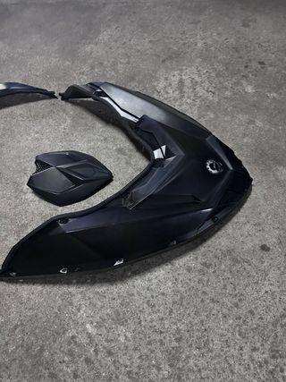 kit plasticos Seadoo Spark Full black