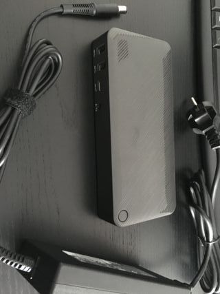 Dock conectividad pc ethernet, hdmi, usb-c