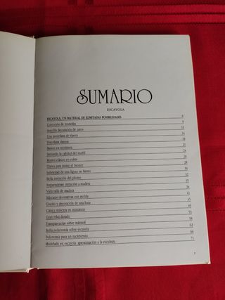 Libros "Decoración de alabastrina" y "Escayola".