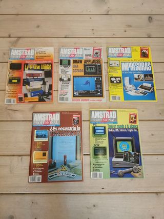 Revistas Amstrad Profesional 1989