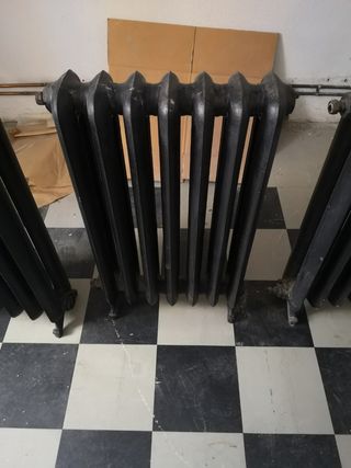 Radiadores con patas de hierro fundido