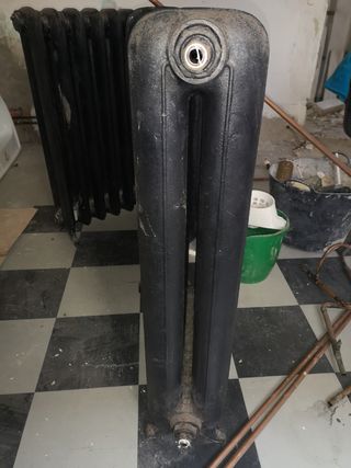 Radiadores con patas de hierro fundido