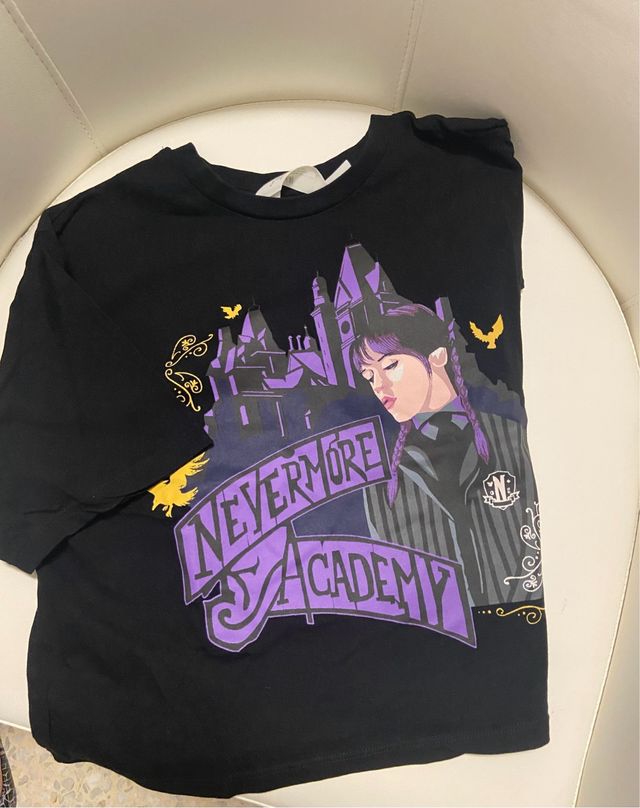 Camiseta corta  Wednesday H&M