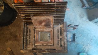 Estufa de leña y carbón