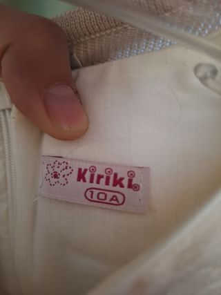 Vestido de comunión
