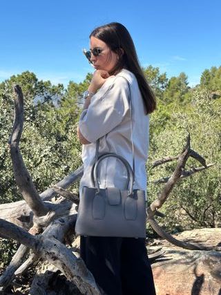 Bolso "Ibiza" de Cuero italiano hecho a mano