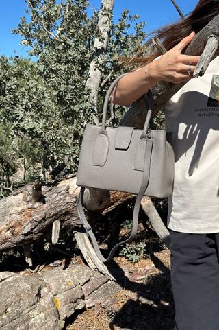 Bolso "Ibiza" de Cuero italiano hecho a mano