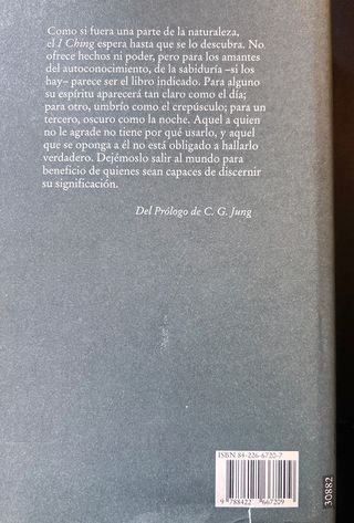 I Ching. Libro de las mutaciones. Richard Wilhelm