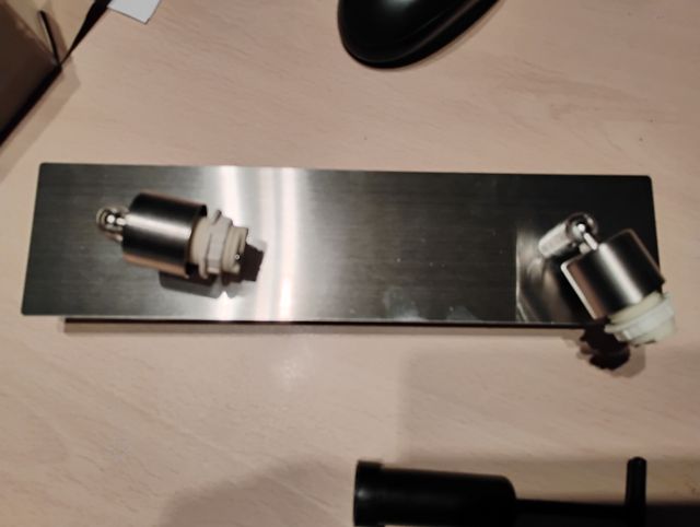 Aplique pared cromado ip44