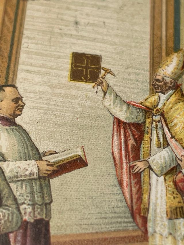 Cartolina postale in ricordo dell’anno Santo 1900