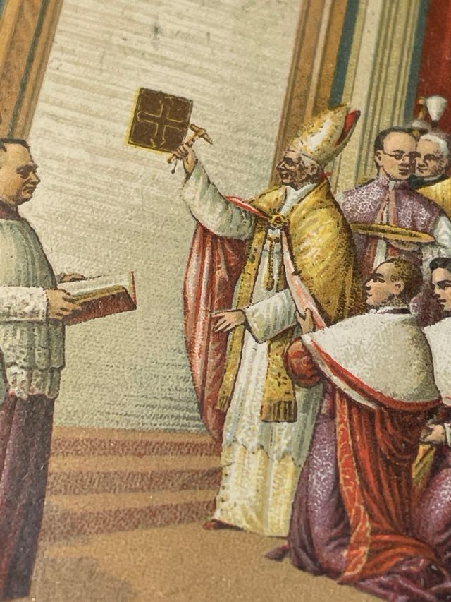 Cartolina postale in ricordo dell’anno Santo 1900