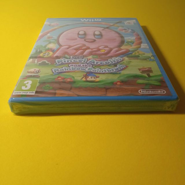 Kirby e o Pincel Arco-Íris Wii U WiiU