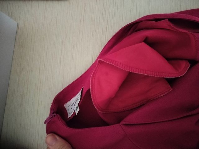 Vestito vintage fucsia Debel