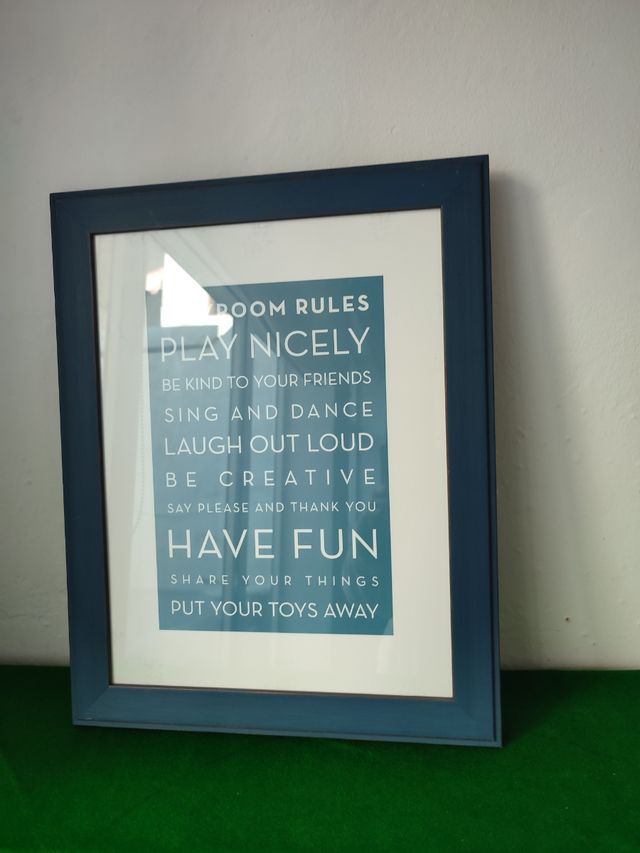 Cuadro infantil decorativo “Playroom 