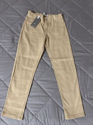 Pantaloni beige bambina