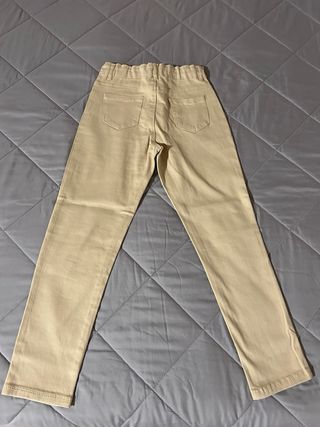 Pantaloni beige bambina
