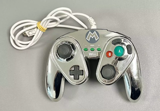 METAL MARIO CONTROLLER CHROME NINTENDO WII U