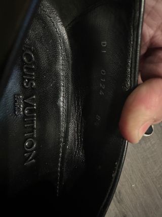 Zapato louis vutton de piel