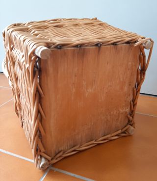 Cesta Especial Para Botellas Vintage