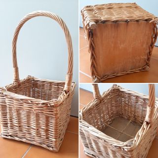 Cesta Especial Para Botellas Vintage