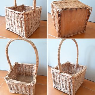 Cesta Especial Para Botellas Vintage