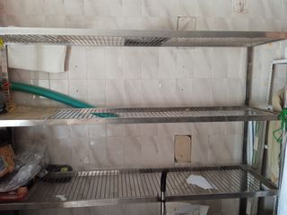 Estantería acero inoxidable
