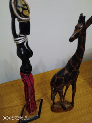 Figuras madera 