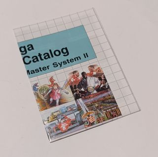 Poster catálogo SEGA Master System