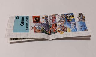 Poster catálogo SEGA Master System