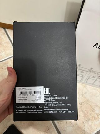 Cover iPhone 11 pro Moschino